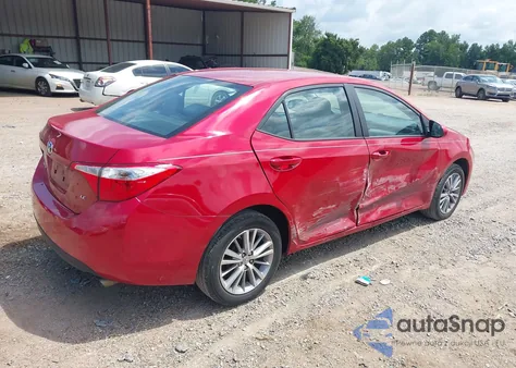 2014 Toyota Corolla Le Plus z USA, uszkodzony, nr VIN 5YFBURHE2EP087026